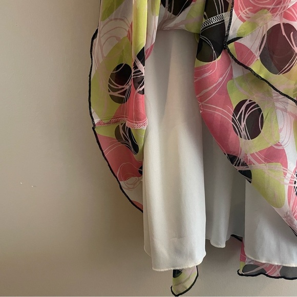 Johnny Martin Polka Dots Mini Dress Breezy Colourful Light Cute #0066 - Picture 4 of 10